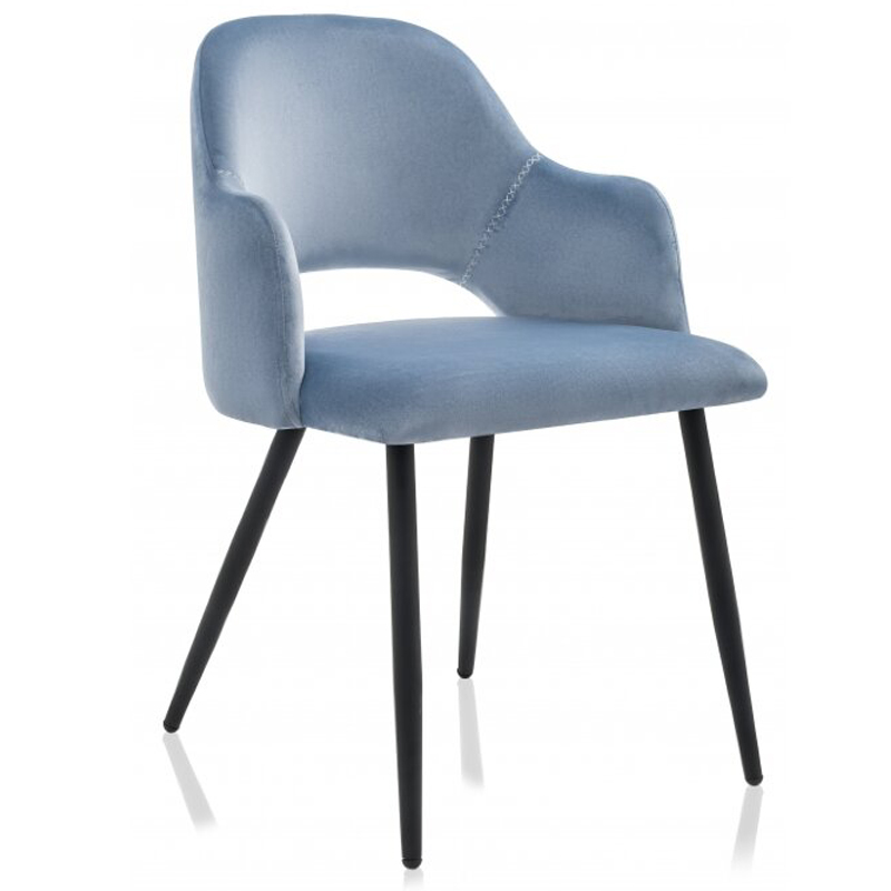 Стул Nafisa Stool Черный Голубой Стул Nafisa Stool Черный Голубой в Грозном | Loft Concept