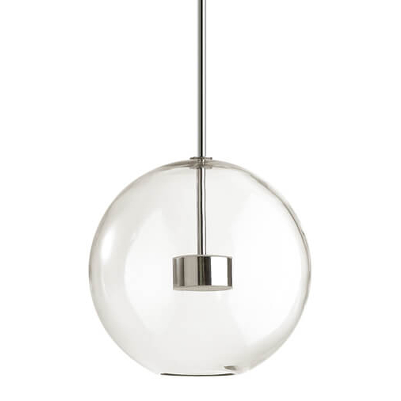 Подвесной светильник Transparent Bubble chromium Прозрачный Хром в Грозном | Loft Concept 