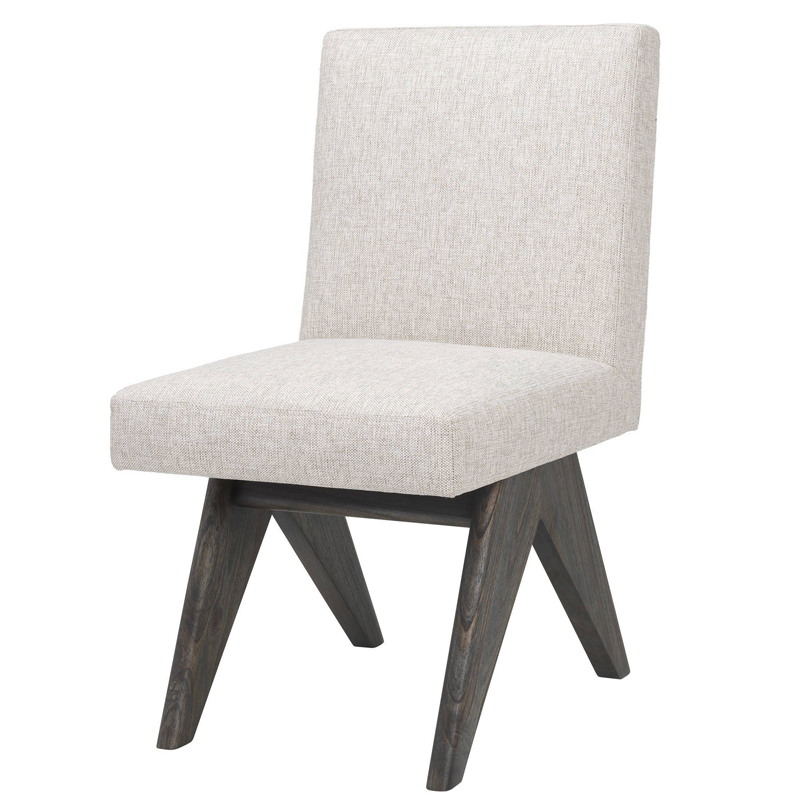Стул Eichholtz Dining Chair Erudit Коричневый Латунь Серый Стул Eichholtz Dining Chair Erudit Коричневый Латунь Серый в Грозном | Loft Concept