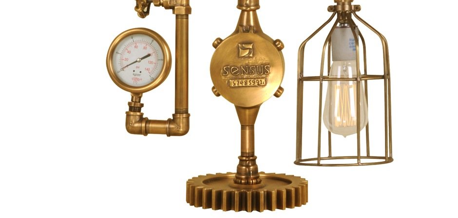 Настольная лампа Medium Brass Loft Настольная лампа Medium Brass Loft - Loft-Concept в Грозном