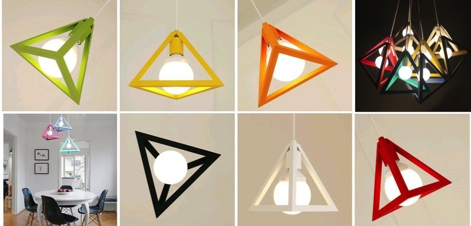 Подвесной светильник Tetrahedron Color Подвесной светильник Tetrahedron Color - Loft-Concept в Грозном