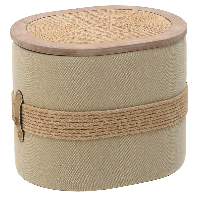 Пуф-бокс Soledad Pouf Бежево-серый Пуф-бокс Soledad Pouf Бежево-серый в Грозном | Loft Concept