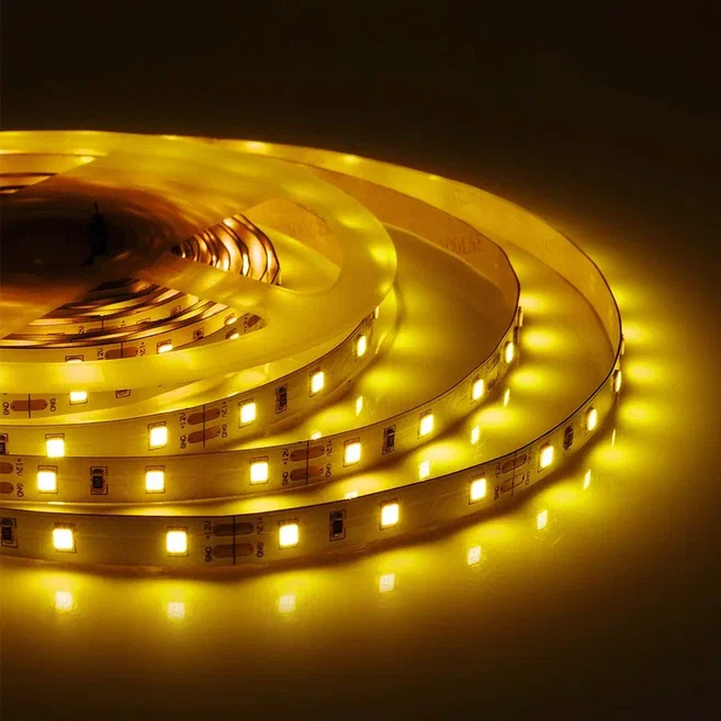 Светодиодная лента 4,8W/m 60LED/m 2835SMD желтый 5M Белый Светодиодная лента 4,8W/m 60LED/m 2835SMD желтый 5M Белый в Грозном | Loft Concept