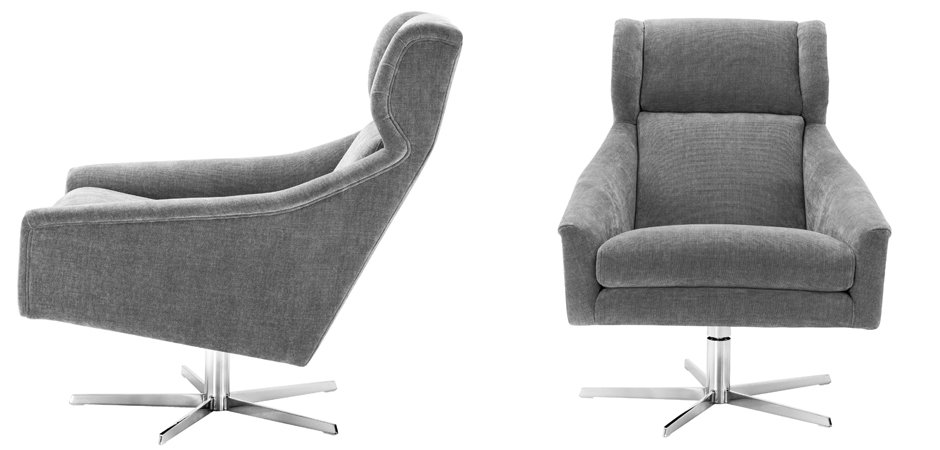 Кресло Eichholtz Swivel Chair Nara Кресло Eichholtz Swivel Chair Nara - Loft-Concept в Грозном