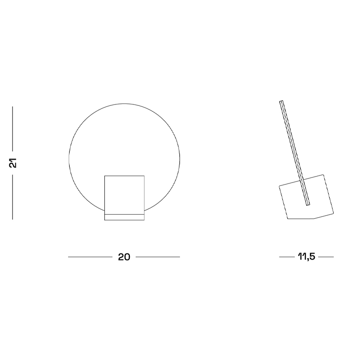 Настольное дизайнерское зеркало Poltronova Vanitas Rosso Franci Mirror and Photo Holder в Грозном