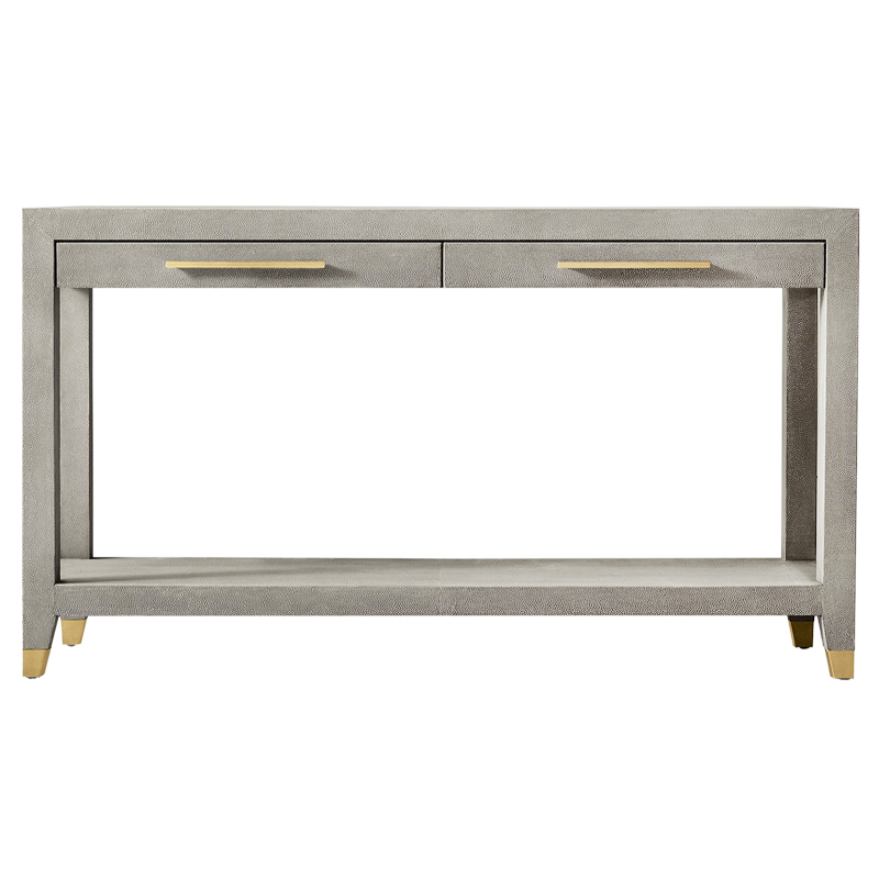 Charles Stingray Texture Console Grey Консоль скат Золотой Серый Charles Stingray Texture Console Grey Консоль скат Золотой Серый в Грозном | Loft Concept
