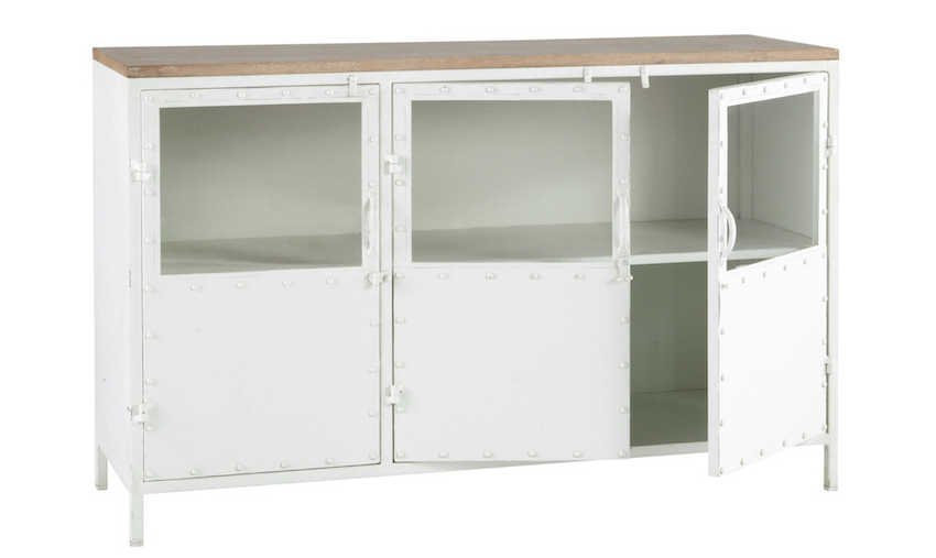 Буфет в стиле Лофт белый Industrial Rust Bleached Chest Буфет в стиле Лофт белый Industrial Rust Bleached Chest - Loft-Concept в Грозном