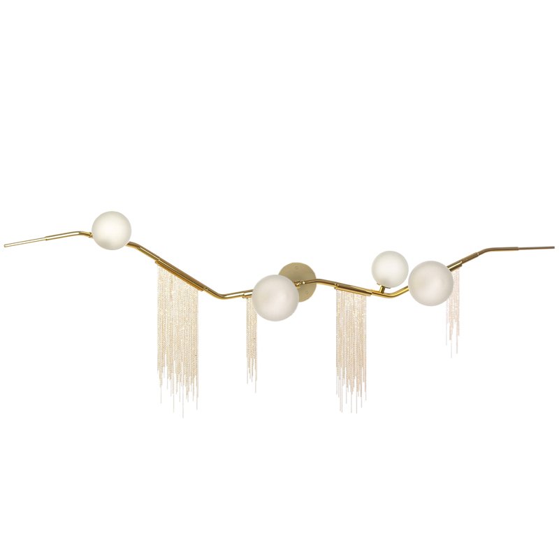 Бра Cherry Bomb Wall Lamp Латунь Бра Cherry Bomb Wall Lamp Латунь в Грозном | Loft Concept