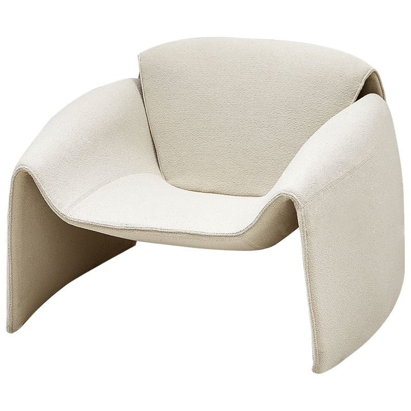 Кресло бежевое в стиле минимализм Chani Beige Armchair Бежевый Кресло бежевое в стиле минимализм Chani Beige Armchair Бежевый в Грозном | Loft Concept