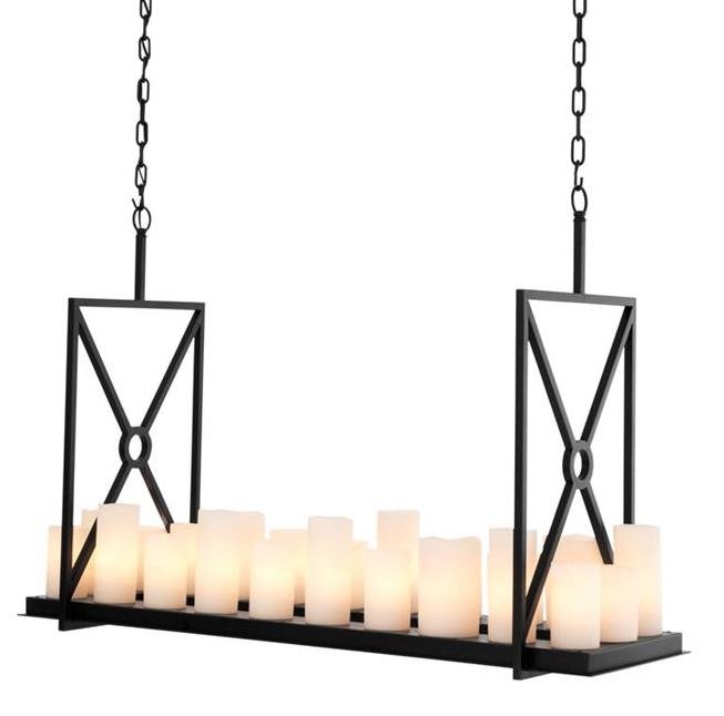 Люстра Chandelier Commodore Черный Белый Люстра Chandelier Commodore Черный Белый в Грозном | Loft Concept