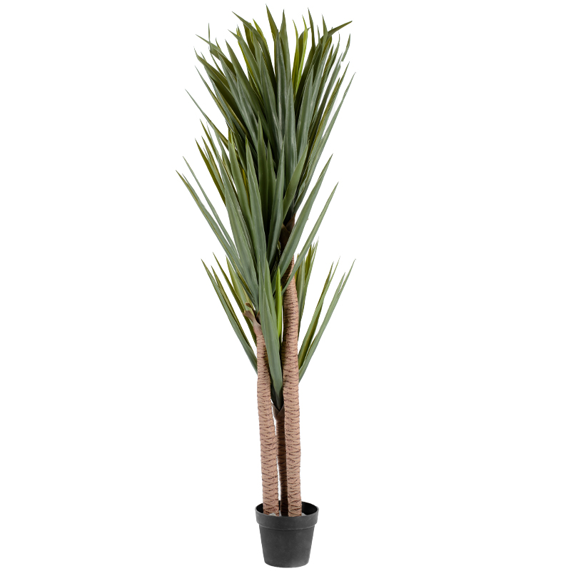 Декоративный искусственный цветок Yucca Plant Зеленый Декоративный искусственный цветок Yucca Plant Зеленый в Грозном | Loft Concept