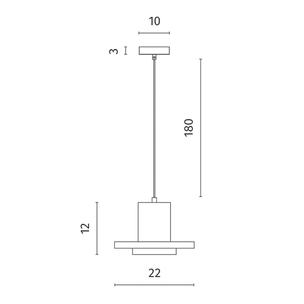 Подвесной светильник Douro Light белый мрамор в Грозном