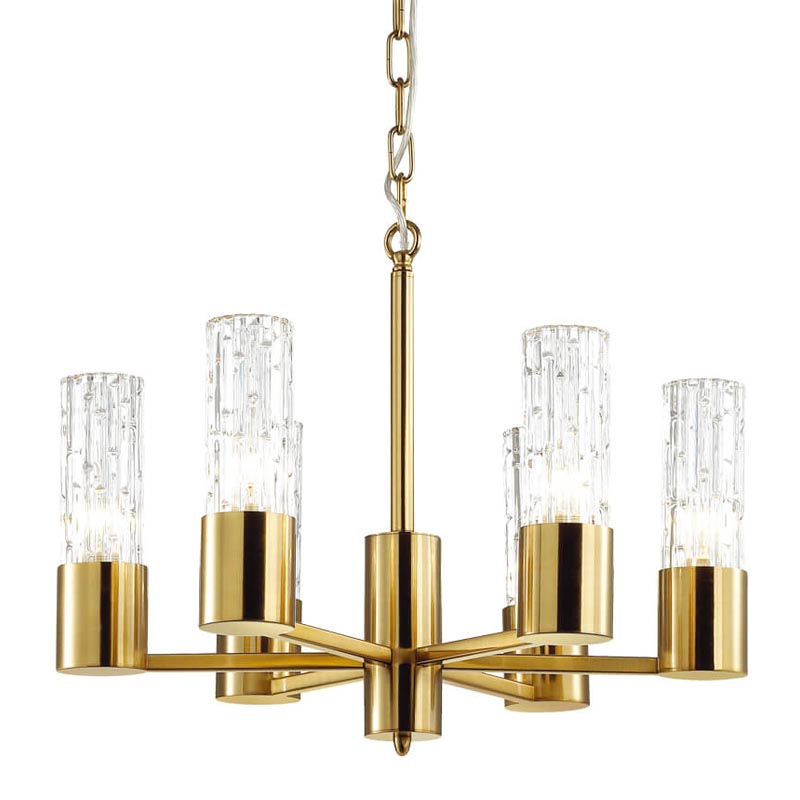 Люстра Lorinda Chandelier Прозрачный (Transparent) Золотой Люстра Lorinda Chandelier Прозрачный (Transparent) Золотой в Грозном | Loft Concept