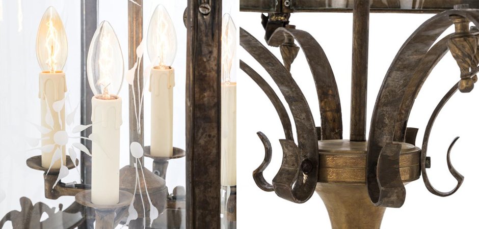 Люстра Eichholtz Lantern Place Des Vosges Люстра Eichholtz Lantern Place Des Vosges - Loft-Concept в Грозном