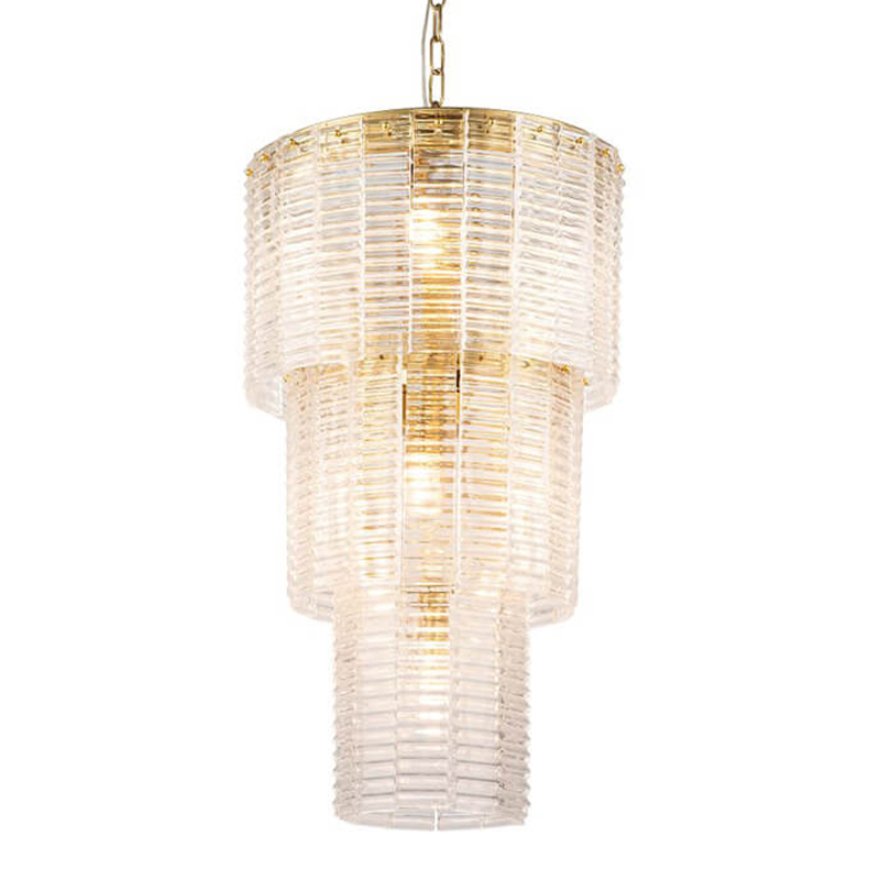 Люстра Branwen Chandelier 41 Золотой Прозрачный Люстра Branwen Chandelier 41 Золотой Прозрачный в Грозном | Loft Concept