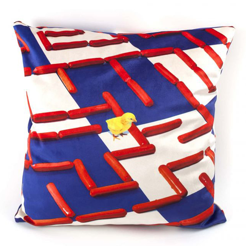 Подушка Seletti Cushion Labyrinth Мульти Подушка Seletti Cushion Labyrinth Мульти в Грозном | Loft Concept