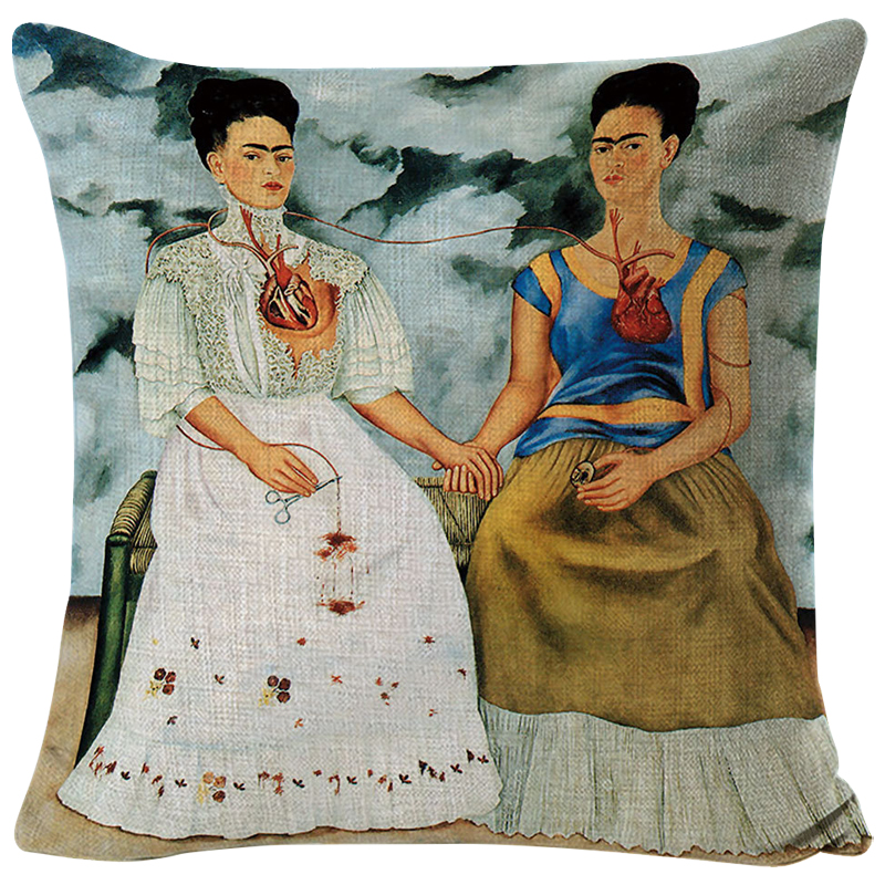 Декоративная подушка Frida Kahlo 7 Мульти Декоративная подушка Frida Kahlo 7 Мульти в Грозном | Loft Concept