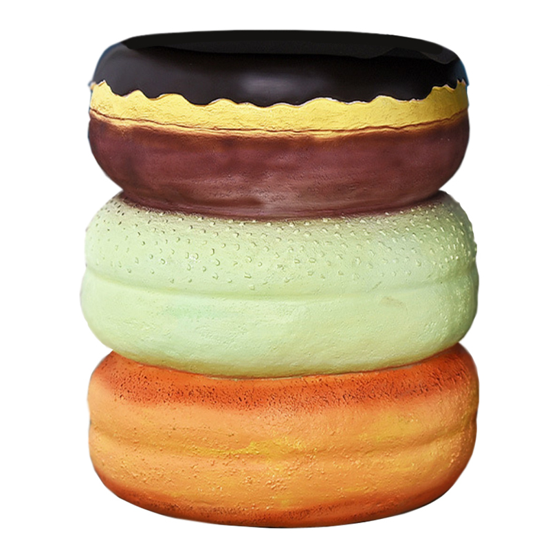 Приставной табурет Пончики Three Donuts Stool Мульти Приставной табурет Пончики Three Donuts Stool Мульти в Грозном | Loft Concept