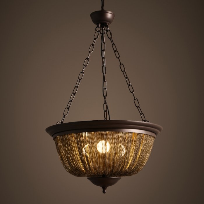 Светильник Chain Lofter Черный Светильник Chain Lofter Черный в Грозном | Loft Concept