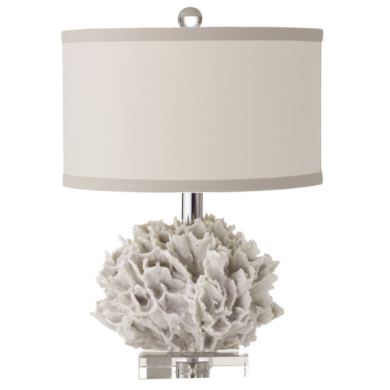 Настольная лампа Yvette Coral Table lamp Белый ivory ( слоновая кость ) Настольная лампа Yvette Coral Table lamp Белый ivory ( слоновая кость ) в Грозном | Loft Concept