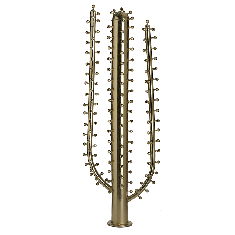 Статуэтка Metal Cactus 60 Золотой Статуэтка Metal Cactus 60 Золотой в Грозном | Loft Concept