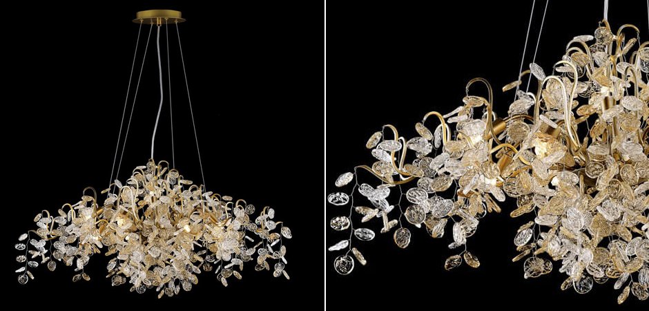 Люстра FAIRYTREE Chandelier Gold 9 Люстра FAIRYTREE Chandelier Gold 9 - Loft-Concept в Грозном
