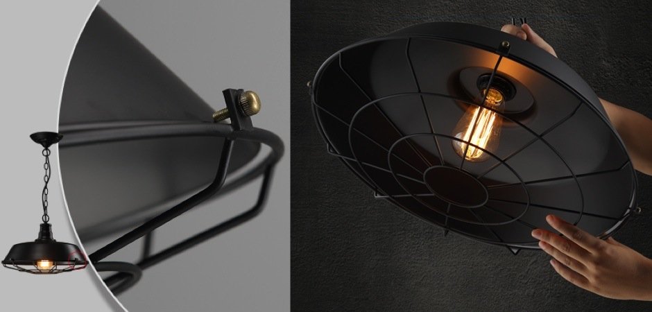 Люстра Dark Cage Pendant Люстра Dark Cage Pendant - Loft-Concept в Грозном