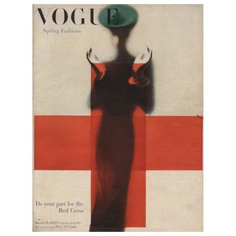 Постер Vogue Cover 1945 March Постер Vogue Cover 1945 March в Грозном | Loft Concept