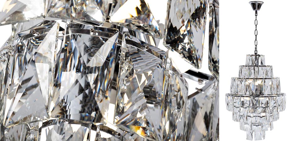 Люстра Tiers Crystal Light Chandelier 16 Люстра Tiers Crystal Light Chandelier 16 - Loft-Concept в Грозном