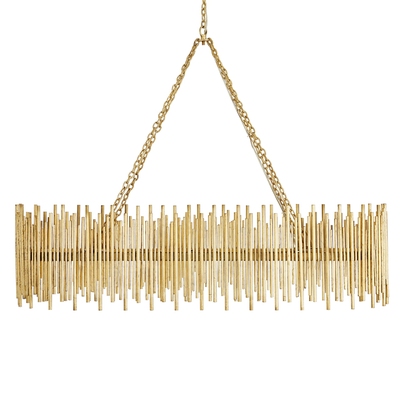 Люстра Arteriors PRESCOTT OVAL CHANDELIER Золотой в Грозном | Loft Concept 