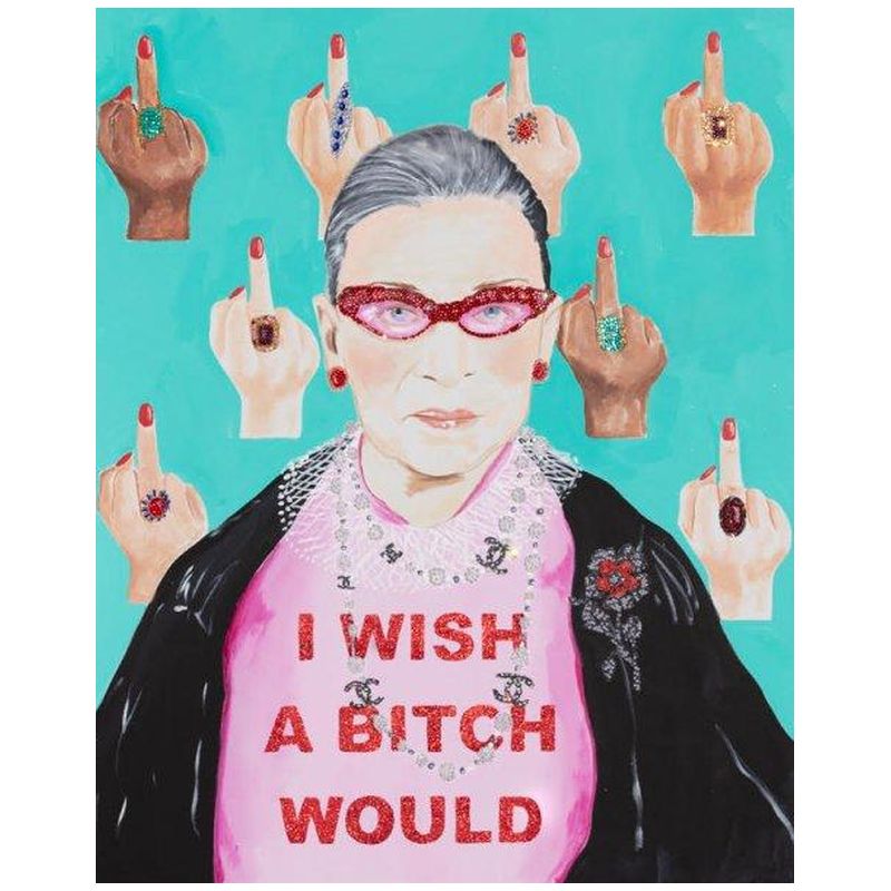 Картина Wish A Bitch Would Мульти Картина Wish A Bitch Would Мульти в Грозном | Loft Concept