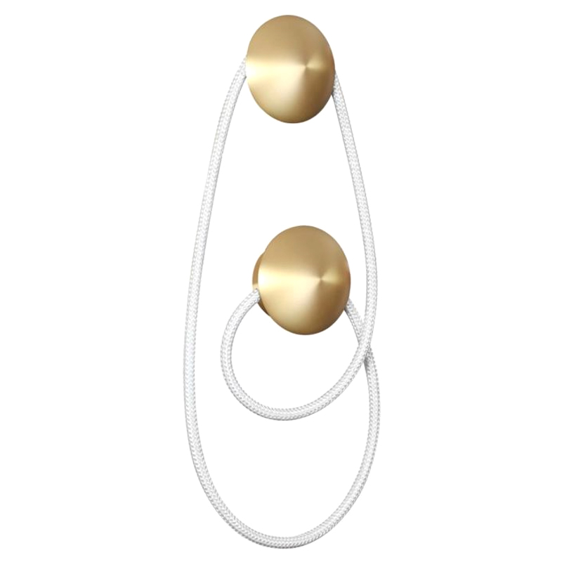 Бра Золотой LUKE LAMPCO TRACER LAMP с двумя крепежными планками Золотой Белый Бра Золотой LUKE LAMPCO TRACER LAMP с двумя крепежными планками Золотой Белый в Грозном | Loft Concept