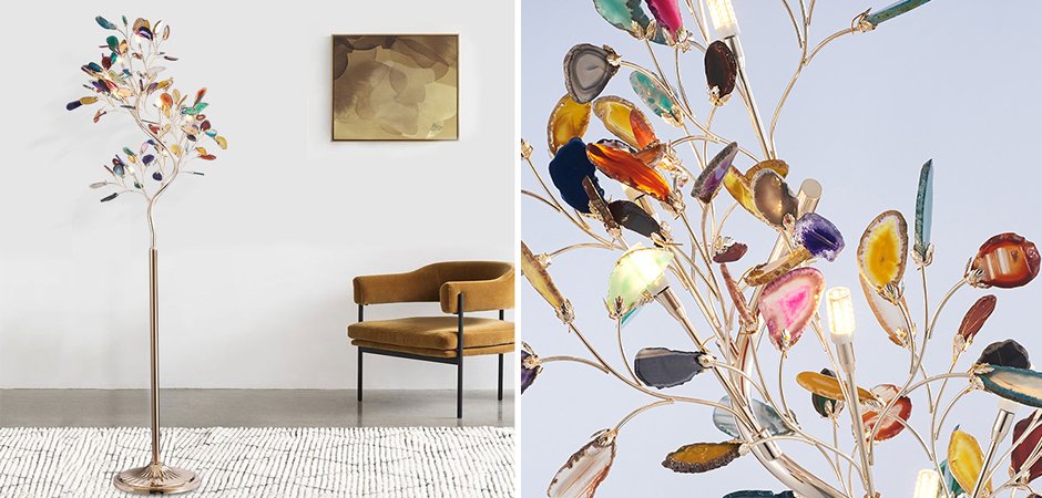 Торшер Sprigs of Agate Floor Lamp Торшер Sprigs of Agate Floor Lamp - Loft-Concept в Грозном