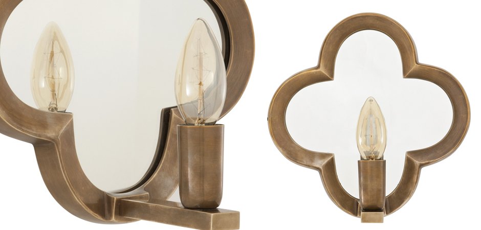 Бра Eichholtz Wall Lamp West Lake Brass - Loft-Concept в Грозном