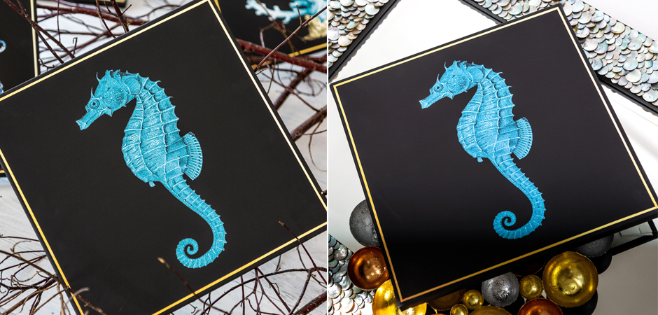 Постер Blue Sea Horse Poster Постер Blue Sea Horse Poster - Loft-Concept в Грозном