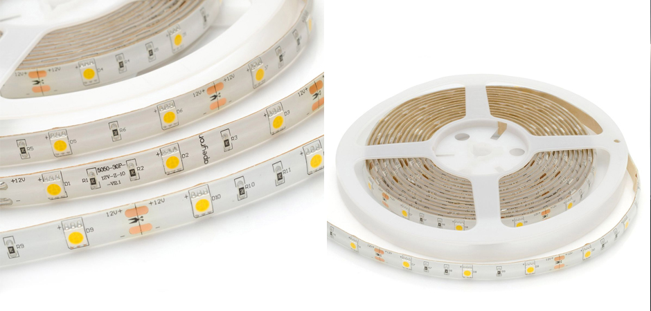 Светодиодная влагозащищенная лента 7,2W/m 30Led/m 5050SMD дневной белый 5M Светодиодная влагозащищенная лента 7,2W/m 30Led/m 5050SMD дневной белый 5M - Loft-Concept в Грозном