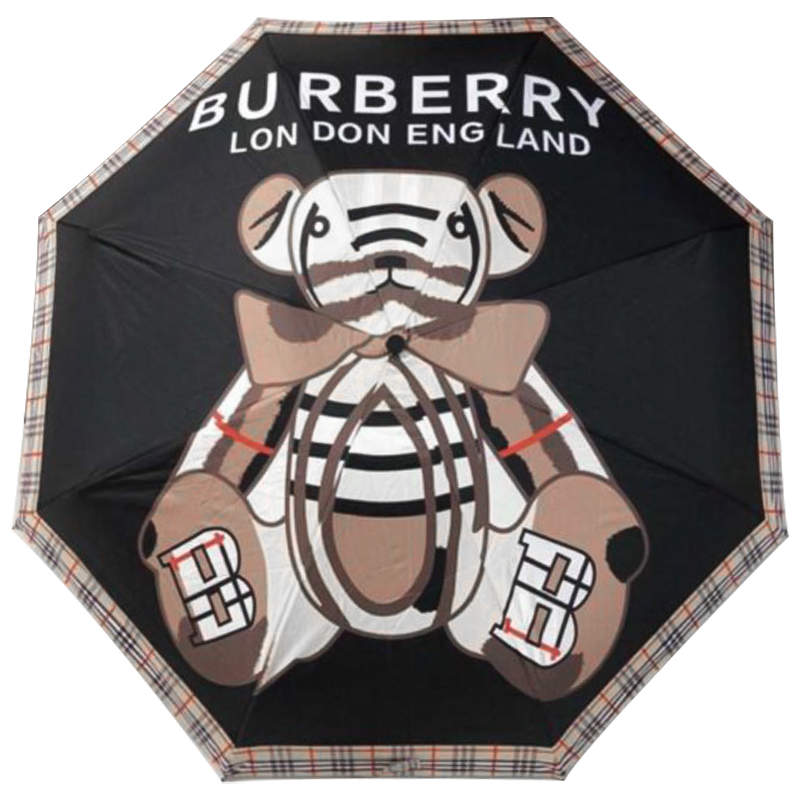 Зонт раскладной BURBERRY дизайн 005 Черный цвет Черный Коричневый Бежевый Зонт раскладной BURBERRY дизайн 005 Черный цвет Черный Коричневый Бежевый в Грозном | Loft Concept