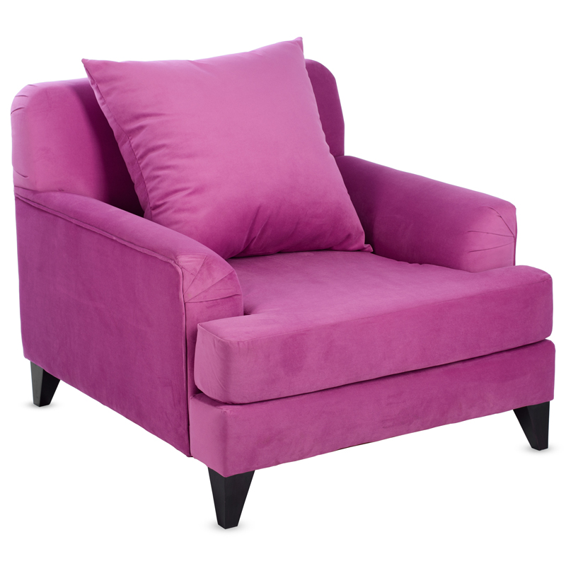 Кресло Grace Deep Pink Фуксия Черный Кресло Grace Deep Pink Фуксия Черный в Грозном | Loft Concept
