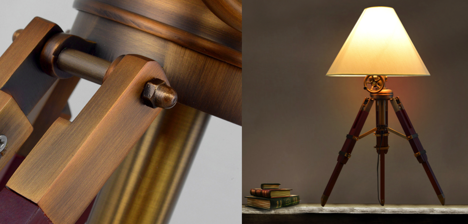 Настольная лампа Table Standing Lamp Red Настольная лампа Table Standing Lamp Red - Loft-Concept в Грозном