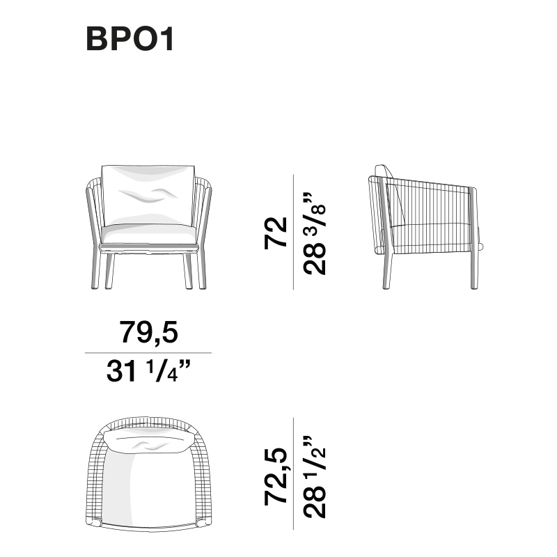 Дизайнерское уличное кресло из массива дерева с веревочной спинкой BOBOLI Armchair Дизайнерское уличное кресло из массива дерева с веревочной спинкой BOBOLI Armchair в Грозном