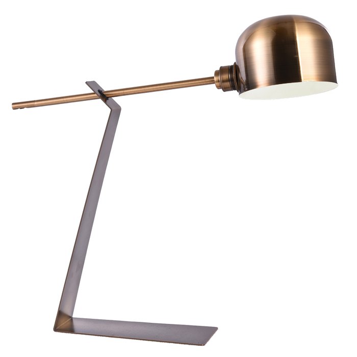 Рабочая лампа Brass Loft Table Lamp II Латунь Рабочая лампа Brass Loft Table Lamp II Латунь в Грозном | Loft Concept