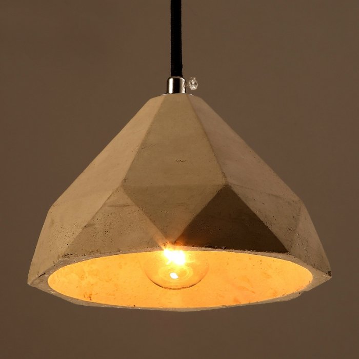 Подвесной светильник Art Concrete Dome Подвесной светильник Art Concrete Dome в Грозном | Loft Concept