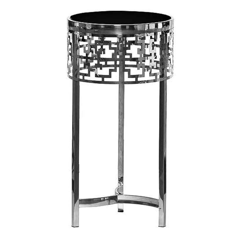 Подставка Yen Geometry silver 70 Серебряный Подставка Yen Geometry silver 70 Серебряный в Грозном | Loft Concept