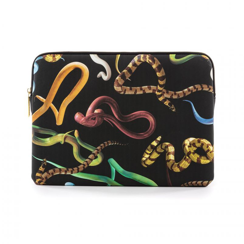 Чехол для ноутбука Seletti Laptop Bag Snakes Мульти Чехол для ноутбука Seletti Laptop Bag Snakes Мульти в Грозном | Loft Concept