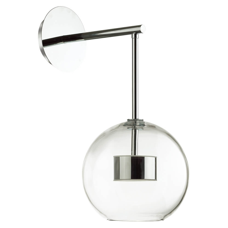 Бра Transparent Bubble Sconce chromium Прозрачный Хром Бра Transparent Bubble Sconce chromium Прозрачный Хром в Грозном | Loft Concept