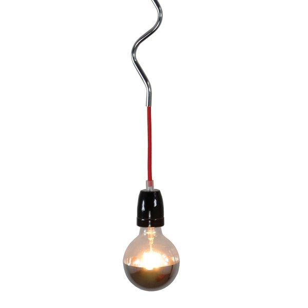 Подвесной светильник Spinner Bulb Black Chrome Черный Подвесной светильник Spinner Bulb Black Chrome Черный в Грозном | Loft Concept