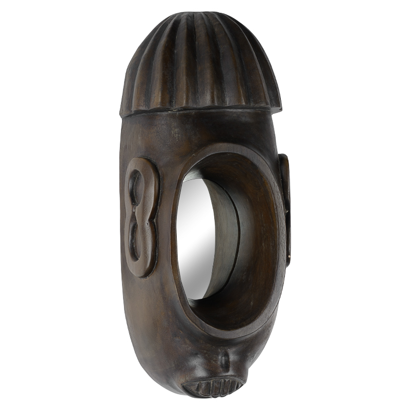 Зеркало Mirror African Cyclops Коричневый в Грозном | Loft Concept 