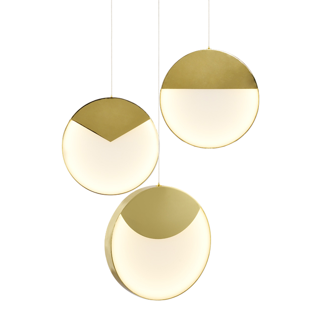 Подвесной светильник MM Lampadari Moonlight Suspension Lamp 3 Золотой Белый Подвесной светильник MM Lampadari Moonlight Suspension Lamp 3 Золотой Белый в Грозном | Loft Concept