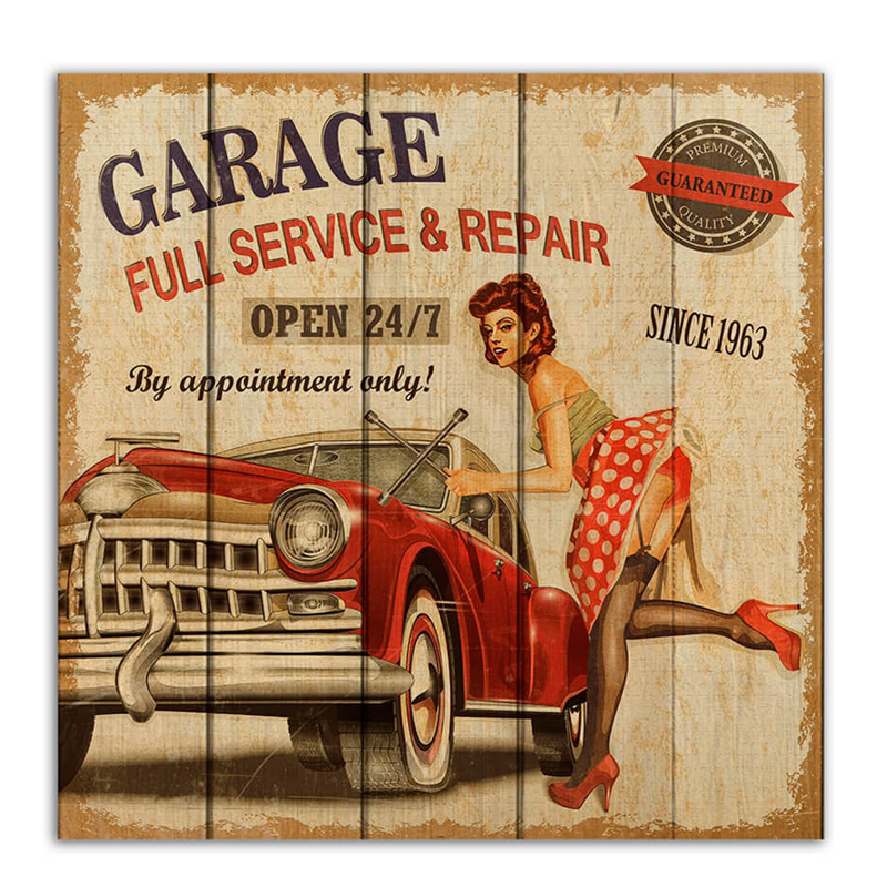 Постер Garage Постер Garage в Грозном | Loft Concept