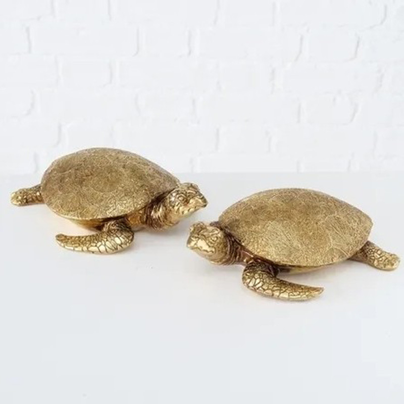 Статуэтка Sea Turtle Золотой в Грозном | Loft Concept 